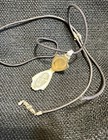 Antique Sigma Alpha Epsilon Fraternity Crest Locket Necklace   Tie  Sterling Sae