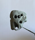 Large Hag Stone Natural Holey Beach Rock Dream Stone Wiccan Hex Irish Jj56