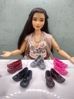 Ballet Flats In Unique Colors For Curvy tall Barbie Dolls With Flat Or Mtm Feet