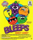 Dubble Bubble  bleeps  Tangy Candy  1-inch  - 1 Lb