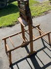 Antique American Wringer Co Folding Bench Clothes Wringer Hand Crank C1900