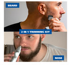 Wahl Groomsman Rechargeable Beard Trimmer Kit With Bonus Wet dry Battery     5622v