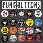 Punk Rock Buttons   Pins Lot-of-20 - 70s 80s Punk Hardcore Gbh Exploited Misfits