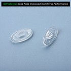 Replacement Silicon Nose Pads For-oakley Socket 5 5 spike Sunglasses