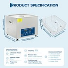 30l Ultrasonic Cleaner Timer Heating Machine Digital Industrial Sonic W  Timer