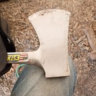 Estwing Hatchet Chop Tool  Silver Head With Brown Handle - Silver brown