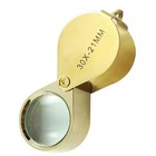New 30x Jewelers Loupe Magnifier Jewelry Coin Loop Magnifying Glass Eye Pocket