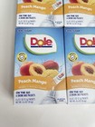  lot Of 6  Dole Peach Mango Drink Mix   6 Packets Each   Sugar Free   36 Total