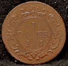 Sweden  1719 Daler  Km369 -  Fine  Light Strike  2-20
