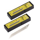 100 Pcs Snap Off Blade 30   For Olfa Knife Cutter 9mm Carbon Steel Cutting Razor