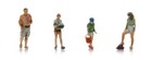 Z Scale 1 220 Artitec Camping  Z157 5220007 Hand Painted
