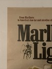 1972 Marlboro Lights Print Ad New Low Tar   Nicotine Cigarette Vtg 1970s Cowboy
