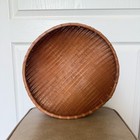 Xl Vintage Woven Winnowing Basket 14 5   