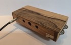 Travel Size Cajon Hand Drum With Cymbals And Pickup