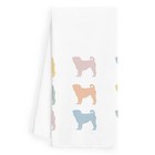Gifts Kitchen Towels - Dog   Decorative Hand Towels  1624 Inches Pug