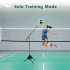 Volleyball Spike Hitting Trainer With Adjustable Modes   Height  Lightweight    