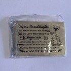 Keychain Gift To Granddaughter From Grandma With Black Pouch New Without Package