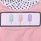 New Boutique Ice Cream Baby Girls Pink Romper Jumpsuit