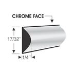 1973-1987 Chevrolet Pickup Truck C K V 10 20 30 Windshield Chrome Lock Strip