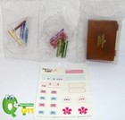 Rare 2006 Re-ment Student Stationery Sp11 Secret Wooden Pencil Box Set