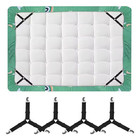 4bed Sheet Fasteners Adjustable Elastic Suspenders Straps Mattress Covers Clips