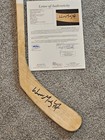 Signed Wayne Gretzky Game Model Titan Hockey Stick Jsa Full Letter