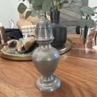 Vintage Stieff Pewter Colonial Williamsburg Sugar Shaker Muffineer