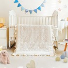 Crib Bedding Set For Girls  3 Pieces Baby Crib Bedding Set Newborn  Mini Tuft   