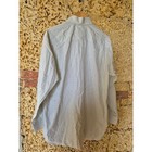 Robert Talbott Mens 16 34 Dress Shirt L White Blue Green Check Cotton Usa Made