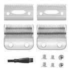 Replacement Clipper Blades For Wahl 5-star Senior Magic Clip 2-pack Stainless