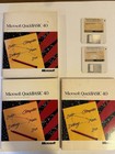 Lot  Microsoft Quickbasic 4 0   4 5 Usb   Disks - Tested