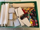 Vintage Brio Figure And Wooden Railway Train Lot Not Complete Read Description
