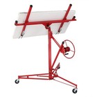 16 Ft Drywall Lift Plasterboard Panel Rolling Lifter Lockable Industrial Tool Us