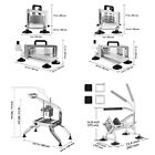 Vevor Commercial Tomato Slicer Fruit Vegetable Cutter 1 4    3 8    3 16  Blade