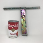 Vintage Leaded Stained Glass Kaleidoscope Lucite Confetti Oil Wand Handmade