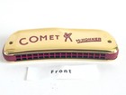 Comet M  Hohner Harmonica Gold   Red Germany Key Of C - No Case - Vintage
