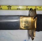 Sharpened Katana Style Sword     Black red Handle     26    Blade With Saya