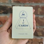 Rare Vintage 1982 I C Cards Fortune Telling Divination Deck Occult Tarot Sealed