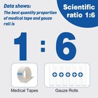 25 Pack Gauze Rolls Bandages 3 In X 4 1 Yds Medical First Aid Wrap Mummy Vet
