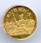 Cameo Pl - 1884 California Fractional Gold  Arms Of Calif   Ngc Ms65pl   Gold