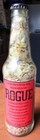 Rogue Raw Materials Beer Bottle W  Grains Inside   Cap Excellent Condition Rare