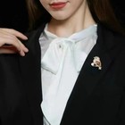 Sparkling Magpie Bird Brooch Pin-rhinestone Crystal Jewelry For Women Dress coat