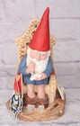 Vintage 1971 Unieboek B v  Gnome Figurine Sitting On Toilet Rare