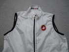 Castelli Cycling Vest Mens Large White Windshirt Gilet Sleeveless Bike Jacket