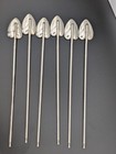 Silver Italian Swizzle Sippers Mcm