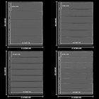 Stamp Collection Inserts - Collector Stamp Album 12 Sheets With 4 Mixed Sizes Si