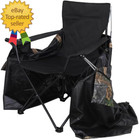 See-through Hunting Ground Blind With Built-in Chair For Deer Hunting - 1 Person
