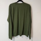 Smartwool Mens Base Layer Xl Green Merino 150 Long Sleeve Striped Shirt