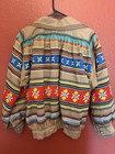 Vintage Seminole Indian Style Patchwork Jacket Hand Made Native   