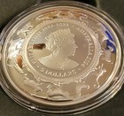 2024 1 Oz Silver  5 Australia Year Of The Dragon Domed Proof Coin W box   Coa